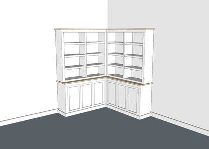 AU1 (Custom Size Hampton Wall Unit)